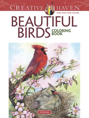 Creative Haven Beautiful Birds Coloring Book - Dot Barlowe