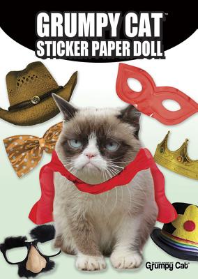 Grumpy Cat Sticker Paper Doll - Grumpy Cat