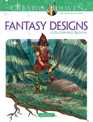 Creative Haven Fantasy Designs Coloring Book - Aaron Pocock