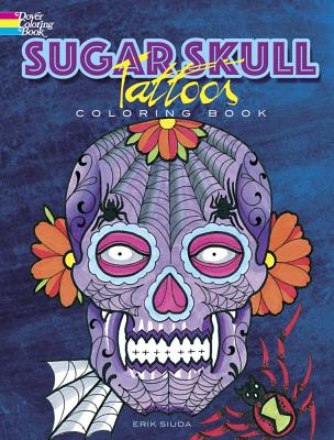 Sugar Skull Tattoos Coloring Book - Erik Siuda