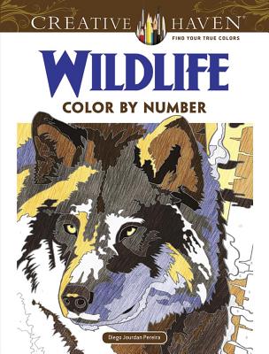 Creative Haven Wildlife Color by Number Coloring Book - Diego Jourdan Pereira