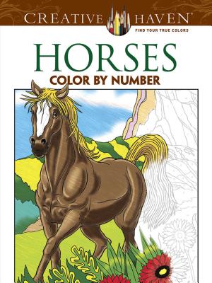 Horses Color by Number Coloring Book - George Toufexis