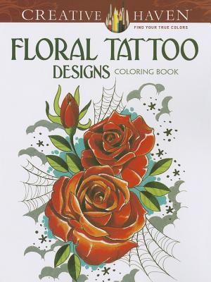 Floral Tattoo Designs Coloring Book - Erik Siuda