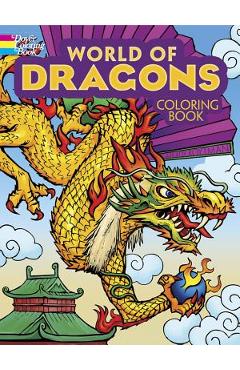 Poza produsului World of Dragons Coloring Book - Arkady Roytman