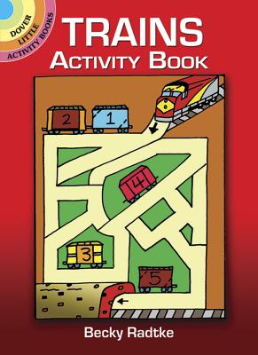 Trains Activity Book - Becky Radtke