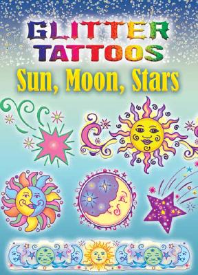Glitter Tattoos Sun, Moon, Stars - Anna Pomaska