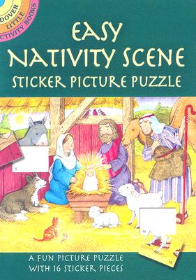 Easy Nativity Scene Sticker Picture Puzzle - Cathy Beylon