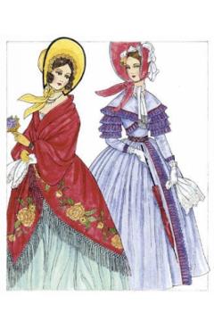 Godey's Fashions Coloring Book - Ming-ju Sun