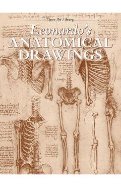Coperta cărții 'Leonardo's Anatomical Drawings - Leonardo Da Vinci'