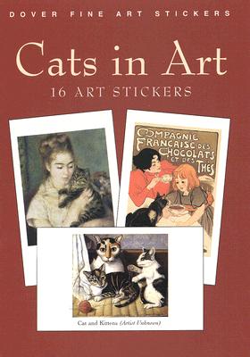 Cats in Art: 16 Art Stickers - Carol Belanger Grafton