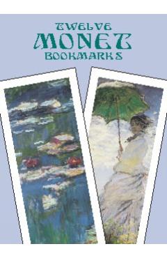 Twelve Monet Bookmarks - Claude Monet
