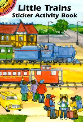 Little Trains Sticker Activity Book - Carolyn Ewing