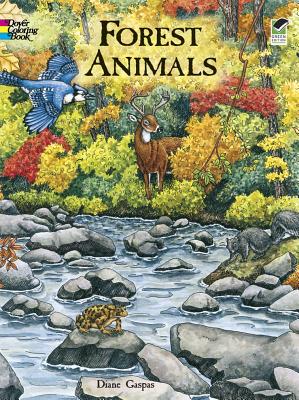 Forest Animals Coloring Book - Dianne Gaspas