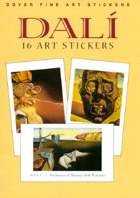 Dali: 16 Art Stickers - Salvador Dali