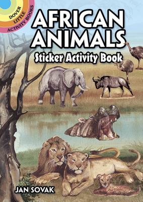 African Animals Sticker Activity Book - Jan Sovak