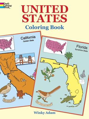 United States Coloring Book - Winky Adam