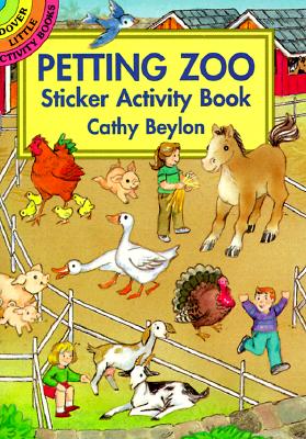 Petting Zoo Sticker Activity Book - Cathy Beylon