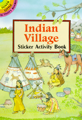 Indian Village Sticker Activity Book - Cathy Beylon