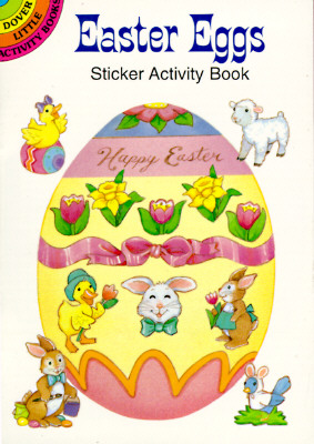 Easter Eggs Sticker Activity Book - Cathy Beylon
