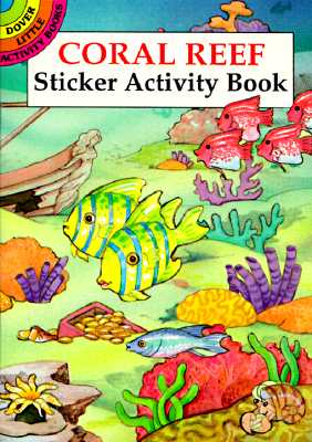 Coral Reef Sticker Activity Book - Cathy Beylon