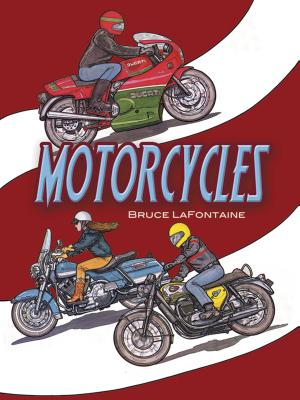 Motorcycles Coloring Book - Bruce Lafontaine