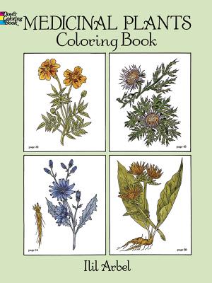 Medicinal Plants Coloring Book - Ilil Arbel
