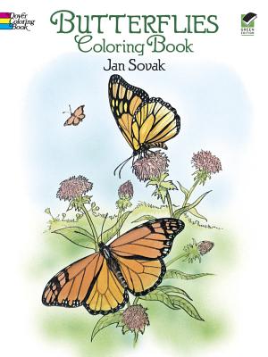 Butterflies Coloring Book - Jan Sovak