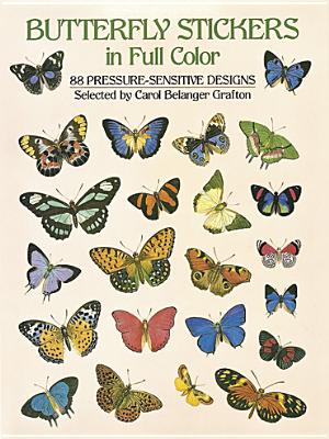 Butterfly Stickers in Full Color - Carol Belanger Grafton