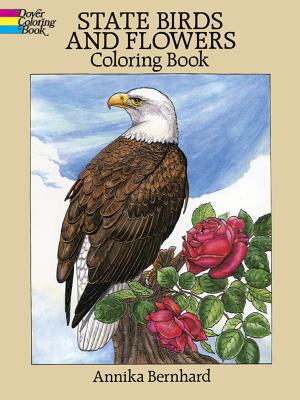State Birds and Flowers Coloring Book - Annika Bernhard