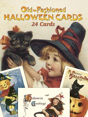 Old-Fashioned Halloween Cards: 24 Cards - Gabriella Oldham