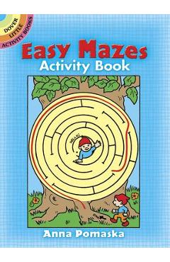 Poza produsului Easy Mazes Activity Book - Anna Pomaska