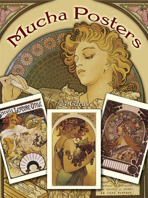 Mucha Posters Postcards: 24 Ready-To-Mail Cards - Alphonse Maria Mucha