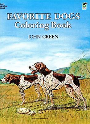 Favorite Dogs Coloring Book - John Green