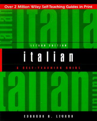Italian: A Self-Teaching Guide - Edoardo A. L�bano