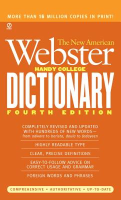 The New American Webster Handy College Dictionary: Fourth Edition - Philip D. Morehead