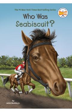 Coperta cărții 'Who Was Seabiscuit? - James Buckley'