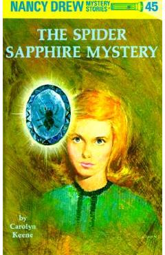 Coperta cărții 'The Spider Sapphire Mystery - Carolyn Keene'
