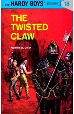 Coperta cărții 'Hardy Boys 18: The Twisted Claw - Franklin W. Dixon'