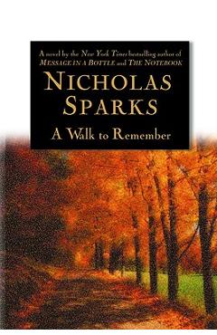Coperta cărții 'A Walk to Remember - Nicholas Sparks'