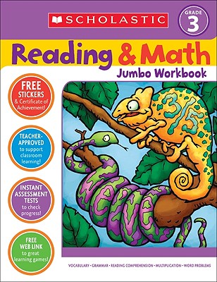 Reading & Math Jumbo Workbook: Grade 3 - Terry Cooper
