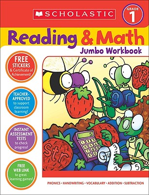 Reading & Math Jumbo Workbook: Grade 1 - Terry Cooper