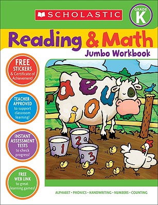 Reading & Math Jumbo Workbook: Grade K - Terry Cooper