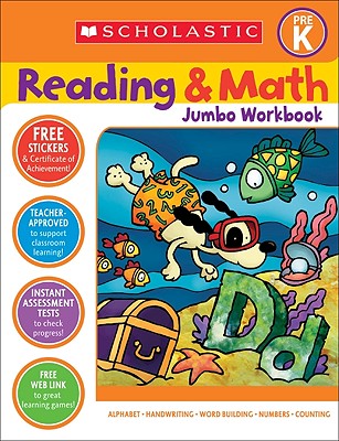 Reading & Math Jumbo Workbook: Grade Prek - Terry Cooper