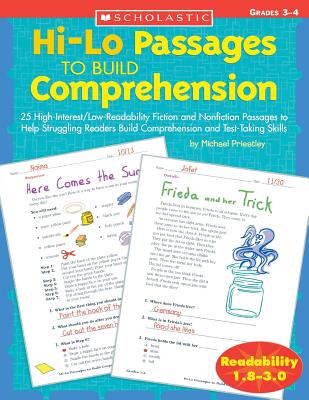 Hi-Lo Passages to Build Comprehension: Grades 3-4 - Michael Priestley