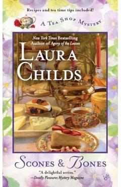 Coperta cărții 'Scones & Bones - Laura Childs'