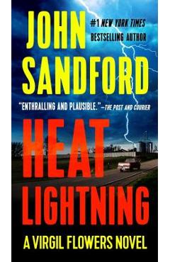 Coperta cărții 'Heat Lightning - John Sandford'