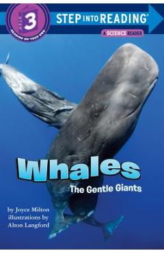 Coperta cărții 'Whales, the Gentle Giants - Joyce Milton'