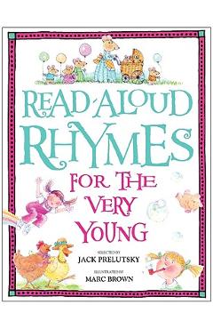 Coperta cărții 'Read-Aloud Rhymes for the Very Young - Jack Prelutsky'