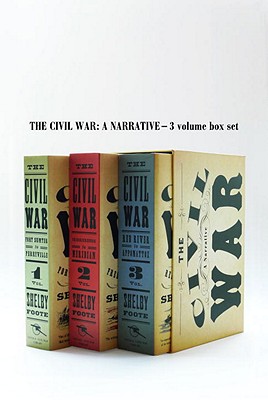 Civil War Volumes 1-3 Box Set - Shelby Foote