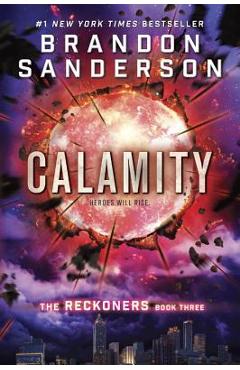 Coperta cărții 'Calamity - Brandon Sanderson'